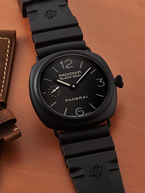 panerai radiomir black seal ref. pam00292|panerai radiomir black seal pam00183.